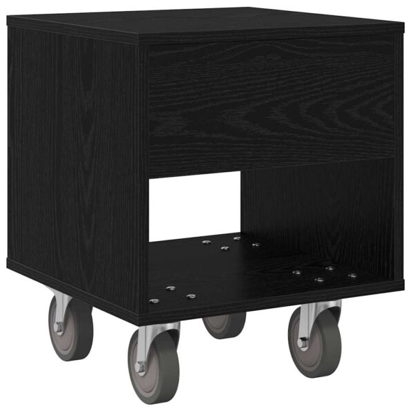 vidaXL Nočný stolík 2 pcs Čierny dub 40,5 x 40 x 48 cm – Obrázok 9