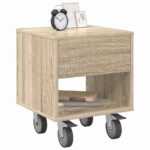 vidaXL Nočný stolík 2 pcs Sonoma dub 40,5 x 40 x 48 cm – Obrázok 3