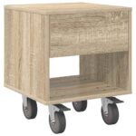vidaXL Nočný stolík 2 pcs Sonoma dub 40,5 x 40 x 48 cm – Obrázok 5