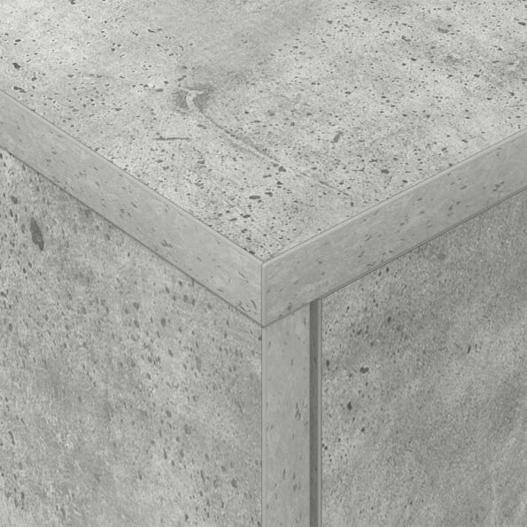 vidaXL Nočný stolík 2 pcs Betónová šedá 40,5 x 40 x 48 cm – Obrázok 10