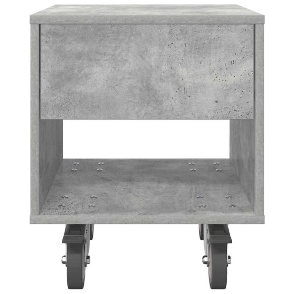 vidaXL Nočný stolík 2 pcs Betónová šedá 40,5 x 40 x 48 cm – Obrázok 7