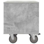 vidaXL Nočný stolík 2 pcs Betónová šedá 40,5 x 40 x 48 cm – Obrázok 8