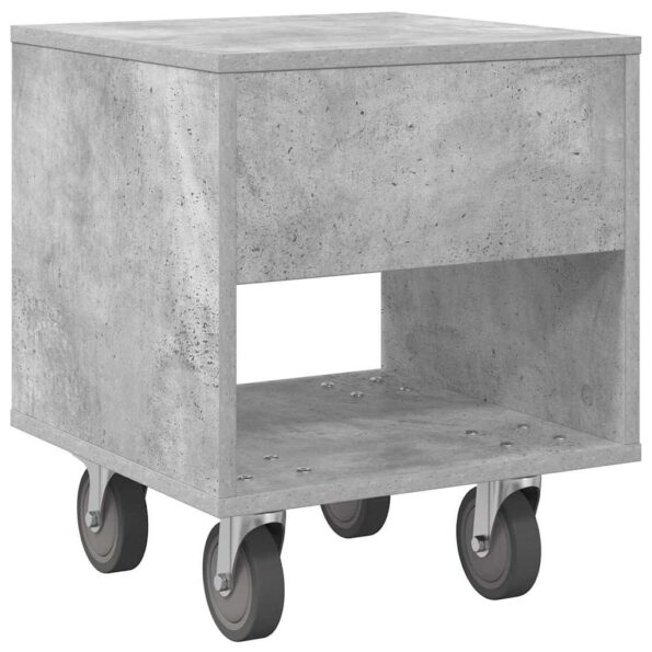 vidaXL Nočný stolík 2 pcs Betónová šedá 40,5 x 40 x 48 cm – Obrázok 9