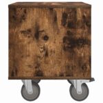 vidaXL Nočný stolík 2 pcs Dymová dub 40,5 x 40 x 48 cm – Obrázok 8