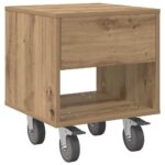 vidaXL Nočný stolík 2 pcs Remeselný dub 40,5 x 40 x 48 cm – Obrázok 5