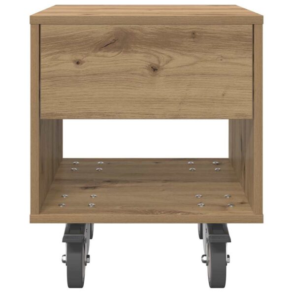 vidaXL Nočný stolík 2 pcs Remeselný dub 40,5 x 40 x 48 cm – Obrázok 7