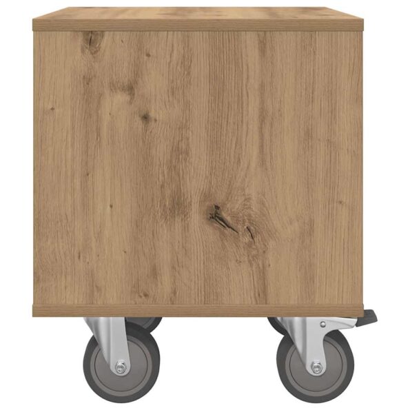 vidaXL Nočný stolík 2 pcs Remeselný dub 40,5 x 40 x 48 cm – Obrázok 8