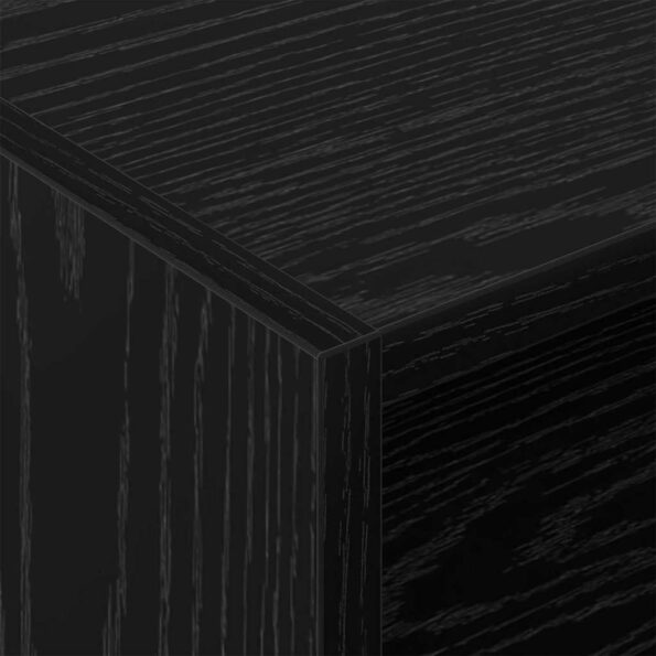 vidaXL Skrinka na gramofónové platne Čierny dub 78,5 x 35 x 45 cm – Obrázok 8