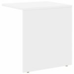 vidaXL Koncový stôl Biela 37 x 32 x 40 cm Kompozitné drevo – Obrázok 7