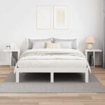 vidaXL Koncový stôl 2 pcs Biela 37 x 32 x 40 cm Kompozitné drevo – Obrázok 4
