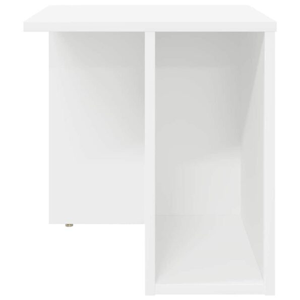 vidaXL Koncový stôl 2 pcs Biela 37 x 32 x 40 cm Kompozitné drevo – Obrázok 6