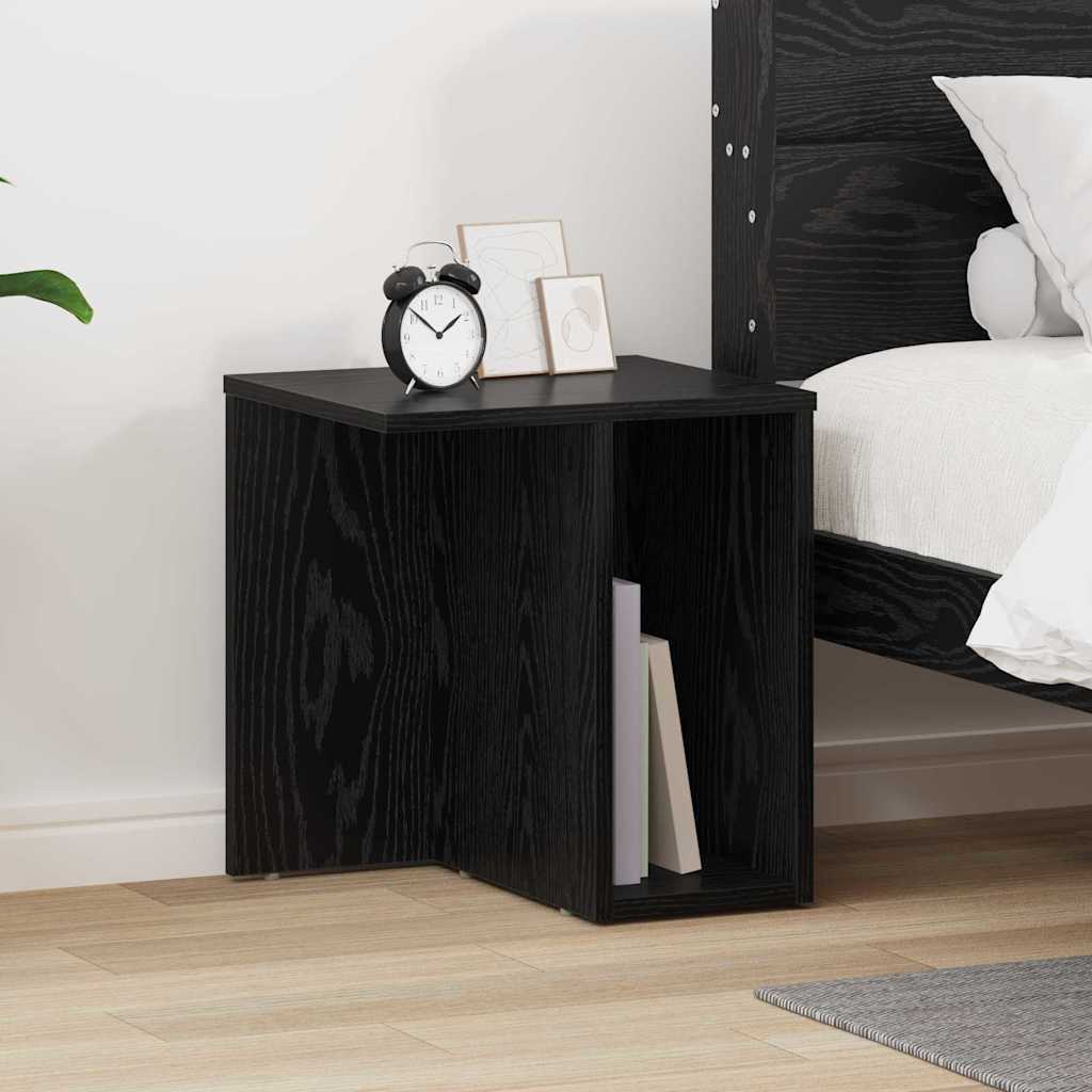 891082_1.jpg vidaXL Koncový stôl Čierny dub 37 x 32 x 40 cm Kompozitné drevo – Obrázok 1