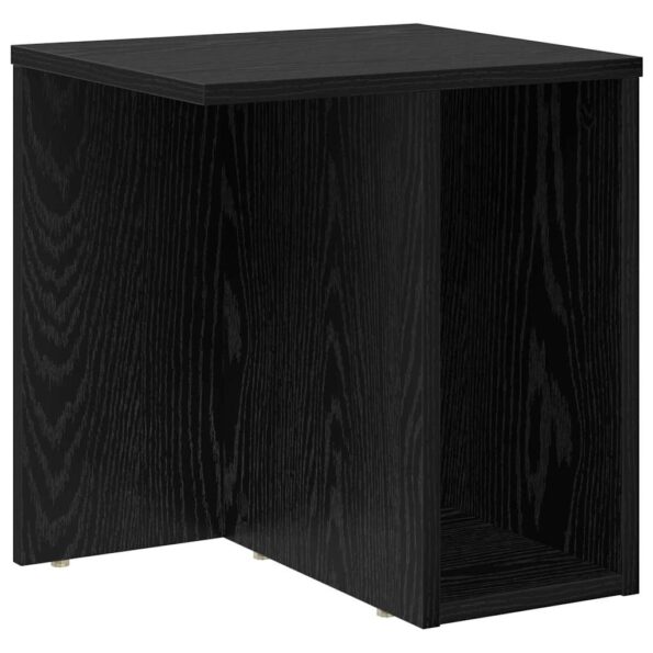 vidaXL Koncový stôl 2 pcs Čierny dub 37 x 32 x 40 cm Kompozitné drevo – Obrázok 5