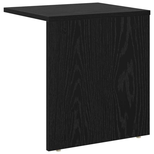 vidaXL Koncový stôl 2 pcs Čierny dub 37 x 32 x 40 cm Kompozitné drevo – Obrázok 8