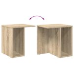vidaXL Koncový stôl Sonoma dub 37 x 32 x 40 cm Kompozitné drevo – Obrázok 10