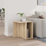 vidaXL Koncový stôl Sonoma dub 37 x 32 x 40 cm Kompozitné drevo – Obrázok 4