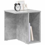 vidaXL Koncový stôl 2 pcs Betónová šedá 37 x 32 x 40 cm – Obrázok 3