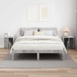 vidaXL Koncový stôl 2 pcs Betónová šedá 37 x 32 x 40 cm – Obrázok 4