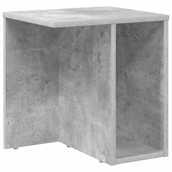 vidaXL Koncový stôl 2 pcs Betónová šedá 37 x 32 x 40 cm – Obrázok 5