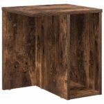 vidaXL Koncový stôl Dymová dub 37 x 32 x 40 cm Kompozitné drevo – Obrázok 2