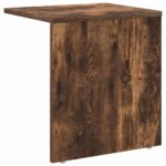 vidaXL Koncový stôl Dymová dub 37 x 32 x 40 cm Kompozitné drevo – Obrázok 7