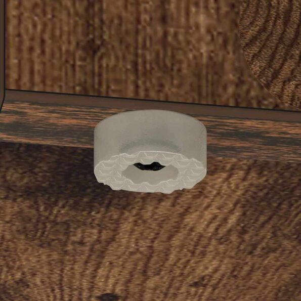 vidaXL Koncový stôl 2 pcs Dymová dub 37 x 32 x 40 cm Kompozitné drevo – Obrázok 10