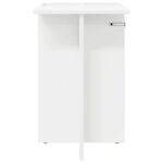 vidaXL Koncový stôl Biela 35 x 40 x 55 cm Kompozitné drevo – Obrázok 5