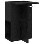 vidaXL Koncový stôl Čierny dub 35 x 40 x 55 cm Kompozitné drevo – Obrázok 2