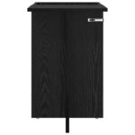 vidaXL Koncový stôl Čierny dub 35 x 40 x 55 cm Kompozitné drevo – Obrázok 5