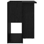 vidaXL Koncový stôl Čierny dub 35 x 40 x 55 cm Kompozitné drevo – Obrázok 6
