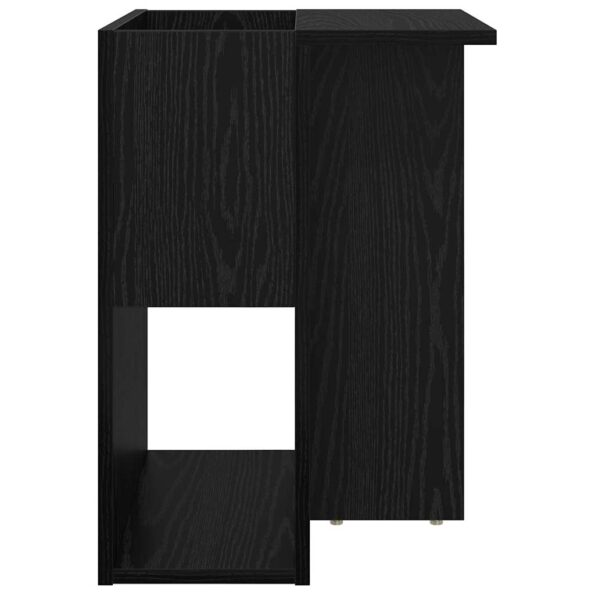 vidaXL Koncový stôl Čierny dub 35 x 40 x 55 cm Kompozitné drevo – Obrázok 6