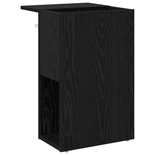 vidaXL Koncový stôl Čierny dub 35 x 40 x 55 cm Kompozitné drevo – Obrázok 7