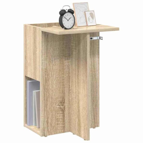 vidaXL Koncový stôl Sonoma dub 35 x 40 x 55 cm Kompozitné drevo – Obrázok 3