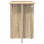 vidaXL Koncový stôl Sonoma dub 35 x 40 x 55 cm Kompozitné drevo – Obrázok 5
