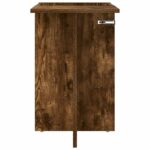 vidaXL Koncový stôl Dymová dub 35 x 40 x 55 cm Kompozitné drevo – Obrázok 5