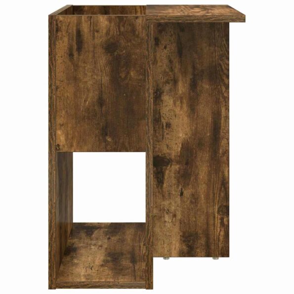 vidaXL Koncový stôl Dymová dub 35 x 40 x 55 cm Kompozitné drevo – Obrázok 6