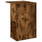vidaXL Koncový stôl Dymová dub 35 x 40 x 55 cm Kompozitné drevo – Obrázok 7