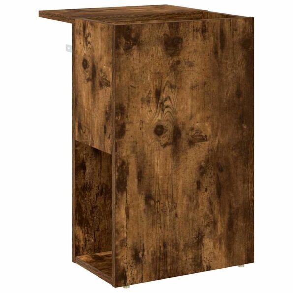 vidaXL Koncový stôl Dymová dub 35 x 40 x 55 cm Kompozitné drevo – Obrázok 7