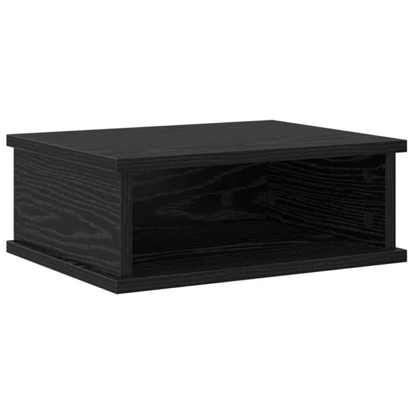 vidaXL Nočný stolík Čierny dub 40 x 31 x 15 cm Kompozitné drevo – Obrázok 2