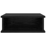 vidaXL Nočný stolík Čierny dub 40 x 31 x 15 cm Kompozitné drevo – Obrázok 5