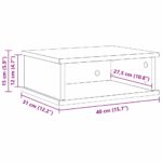 vidaXL Nočný stolík 2 pcs Sonoma dub 40 x 31 x 15 cm Kompozitné drevo – Obrázok 12