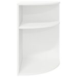 vidaXL Koncový stôl Biela 39,7 x 39,7 x 60 cm Kompozitné drevo – Obrázok 5