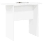 vidaXL Konzolový stôl Biela 93 x 40 x 75 cm Kompozitné drevo – Obrázok 3