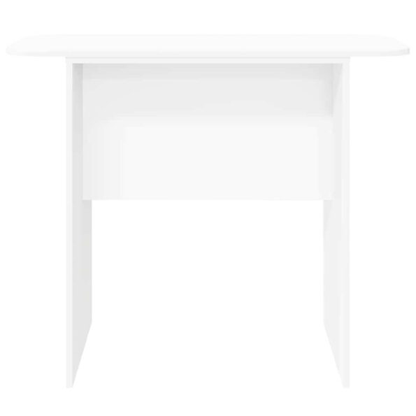 vidaXL Konzolový stôl Biela 93 x 40 x 75 cm Kompozitné drevo – Obrázok 5