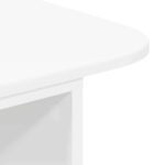 vidaXL Konzolový stôl Biela 93 x 40 x 75 cm Kompozitné drevo – Obrázok 8