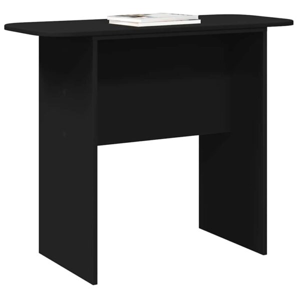 vidaXL Konzolový stôl Čierna 93 x 40 x 75 cm Kompozitné drevo – Obrázok 3