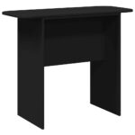 vidaXL Konzolový stôl Čierna 93 x 40 x 75 cm Kompozitné drevo – Obrázok 7