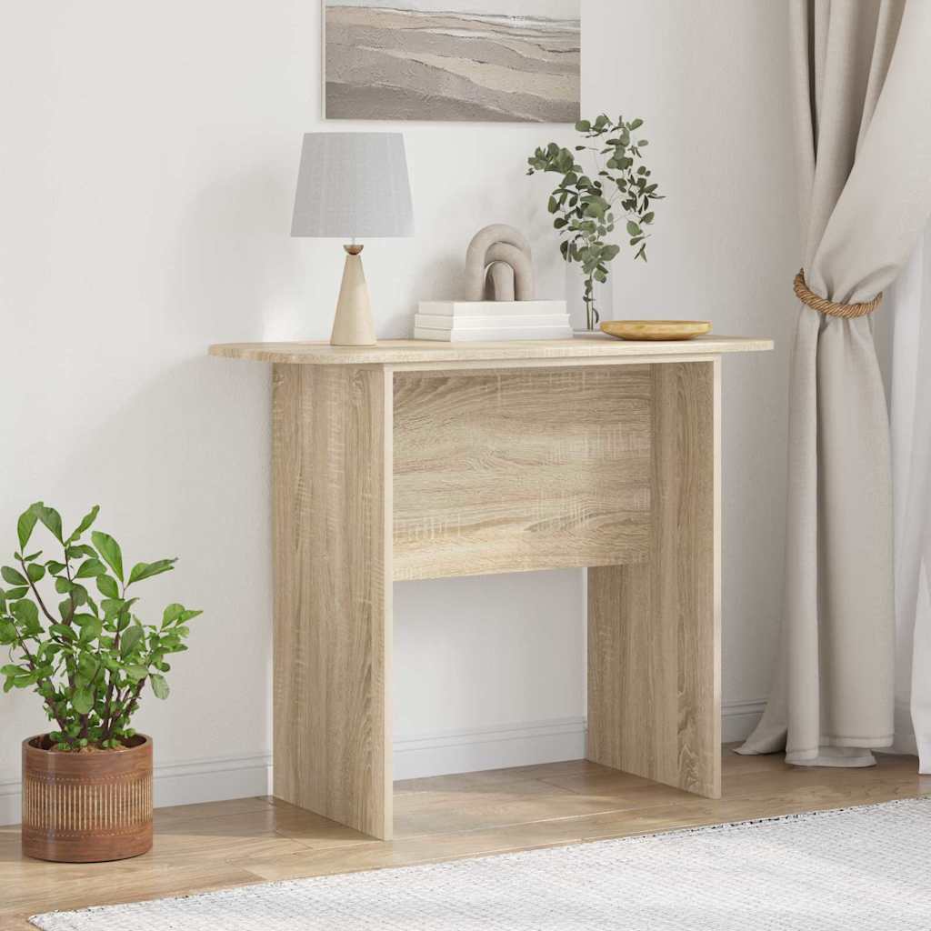 891152_1.jpg vidaXL Konzolový stôl Sonoma dub 93 x 40 x 75 cm Kompozitné drevo – Obrázok 1