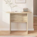 vidaXL Konzolový stôl Sonoma dub 93 x 40 x 75 cm Kompozitné drevo – Obrázok 4