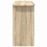 vidaXL Konzolový stôl Sonoma dub 93 x 40 x 75 cm Kompozitné drevo – Obrázok 6